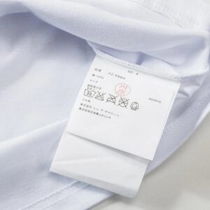 comme des garçons heart tee white