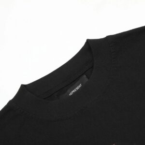represent tiger print black tee