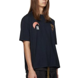 rhude sunset mountain tee multi