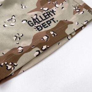 gallery dept camo shorts multicolor