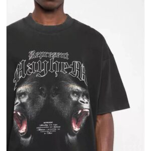 represent mayhem tee black