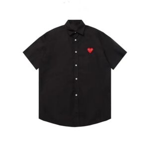comme des garçons play heart shirt multi