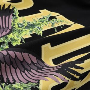 rhude eagle graphic tee multi