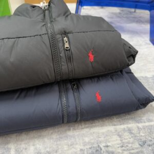 ralph lauren down vest black