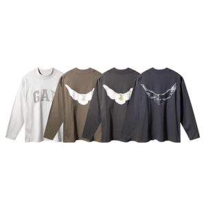 yeezy dove graphic t shirt multicolor