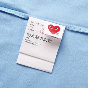 cdg play polka dot heart tee multicolor