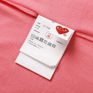 cdg play polka dot heart tee multicolor