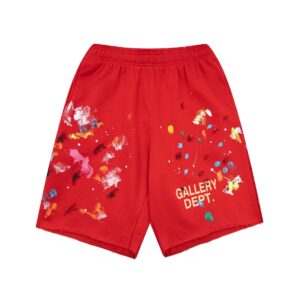 gallery dept painted shorts red