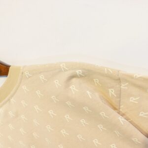 represent beige multi print tee