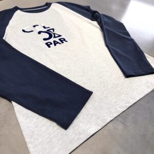 cel raglan long sleeve tee multi