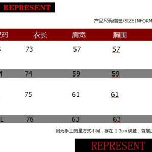 represent statement tee multicolor