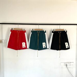 rhude toweling stitch shorts multicolor