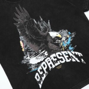 represent eagle graphic tee multicolor