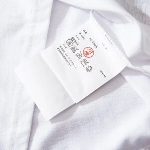 cdg play heart logo t shirt white