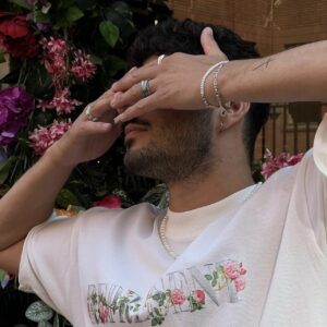 represent floral print t shirt multicolor