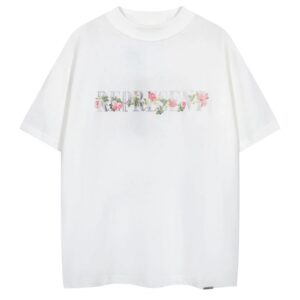 represent floral print t shirt multicolor