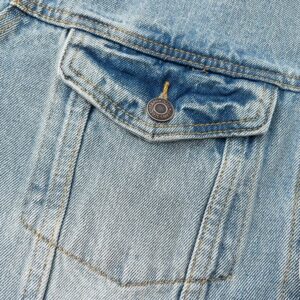 gallery dept embroidered denim jacket multicolor