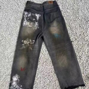 sssaint louis graffiti jeans unisex