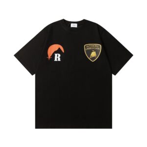 rhude sunset mountain tee multi