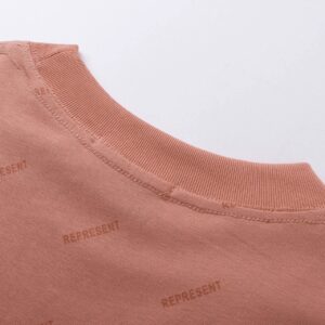 represent logo print t shirt multicolor