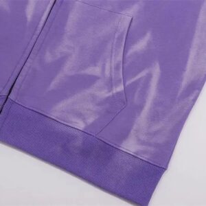 gallery dept water wash zip hoodie multi color