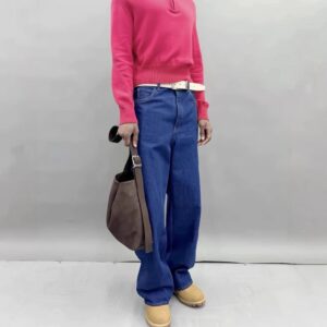 vujade retro denim jeans blue