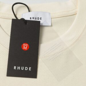 rhude flaming eagle t shirt multicolor