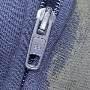 balenciaga & ralph lauren​ dirt zip up hoodie​ navy