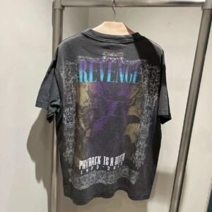 saint abstract print t shirt multi