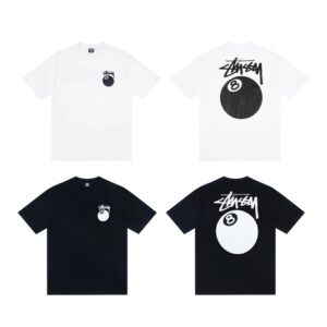 stussy graphic tee multi color