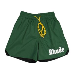 rhude embroidered casual shorts multi