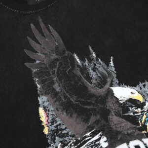 represent eagle graphic tee multicolor