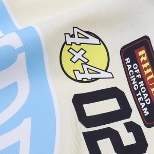 rhude raceway printed tee black