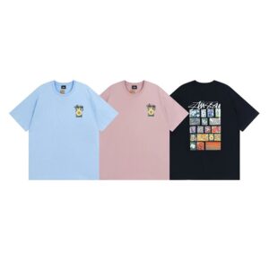 nike x stüssy tee multi color