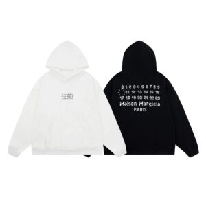 maison margiela mm6 unisex zip hoodie multi color