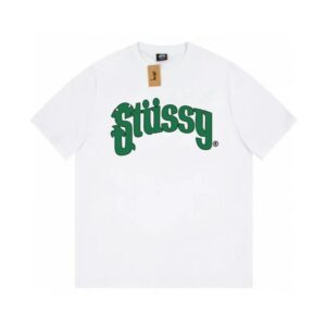 stussy graphic logo tee multicolor