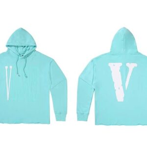 vlone logo hoodie multi color