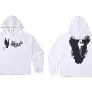 vlone logo hoodie multi color