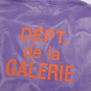 gallery dept water wash zip hoodie multi color