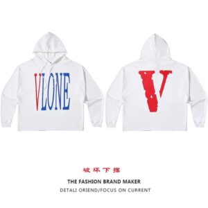 vlone logo hoodie multi color