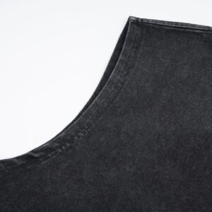 gallery dept washed sleeveless tee black