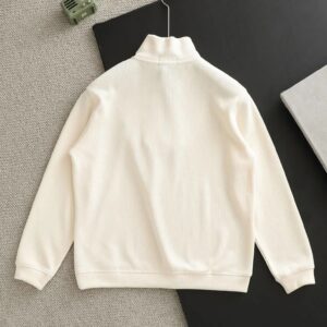 ralph lauren half zip knit sweater multicolor