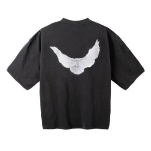 yeezy dove graphic t shirt multicolor