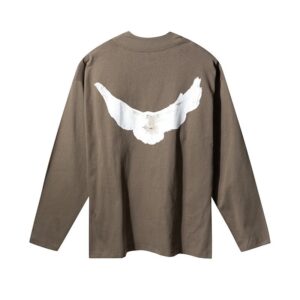 yeezy dove graphic t shirt multicolor