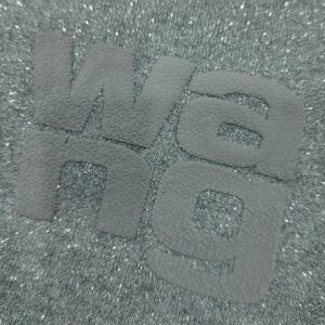 alexander wang glitter sweatshirt grey
