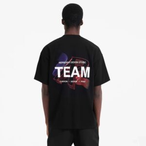 represent graphic tee black