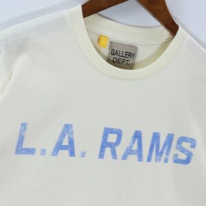 gallery dept gold letter t shirt multicolor