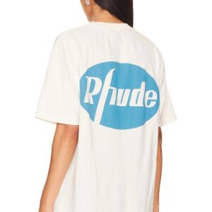 rhude horse graphic t shirt black