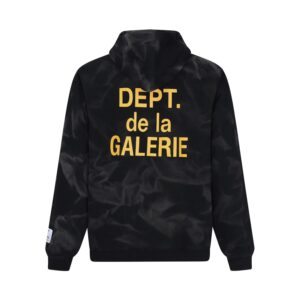 gallery dept water wash zip hoodie multi color