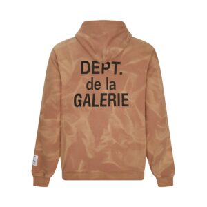 gallery dept water wash zip hoodie multi color